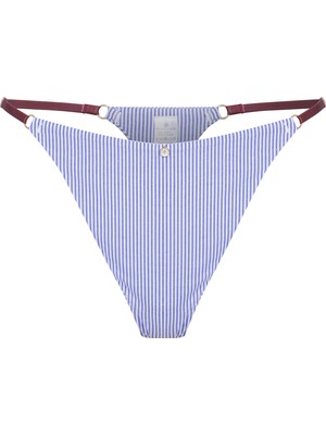 House Of Silk Lyron Koton Çizgili Yumuşak Sütyen Takımı