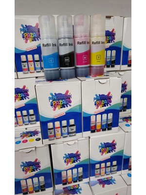 103 Mürekkep Epson L3110/L3111/L3150/L3151/L4150/L6190/L6160/L4160 KUTULU
(Muadil) 4 Renk (Siyah Kırmızı Mavi Sarı