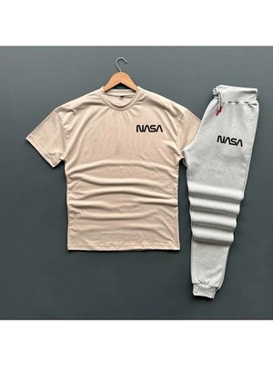 2'li Nasa Eşofman T-Shirt Takım Yeni Sezon
