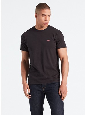 Levi's Ss Orıgınal Hm Tee Tr Bisiklet Yaka Erkek Siyah T-Shirt 56605-0076 Beden: M