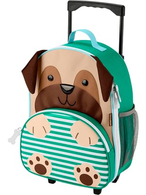 Skip Hop Zoo Tekerlekli Çanta Pug Kapasitesi ve Eğlenceli Tasarımı ile Çocuklar İçin Uygun