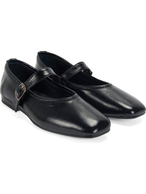 Desa Jovan Siyah Kadın Rugan Mary Jane Babet