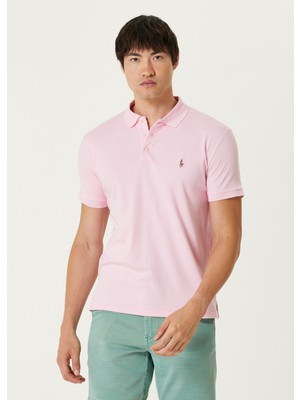 Polo Ralph Lauren Pembe Polo Yaka T-Shirt Beden: S