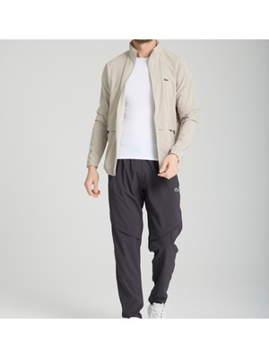 Lacoste Basıc Bej Regular Fit Erkek Mevsimlik Eşofman Takımı