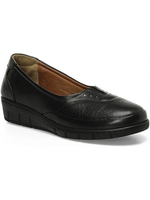 Polaris 5 Nokta 105443.Z5FX Kadın Dolgu Ayakkabı Siyah