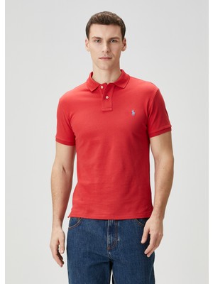 Polo Ralph Lauren Kırmızı Polo Yaka T-Shirt Beden: M