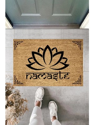 Namaste, Iç ve Dış Kapı Önü Paspası, Dijital Baskı Paspas