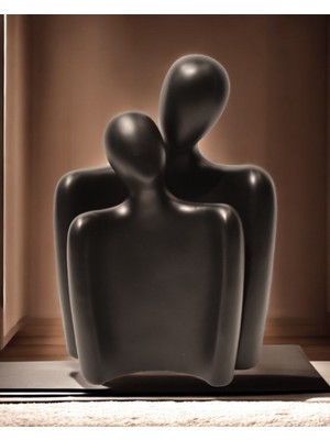 2'li Insan Dekoratif Obje Biblo