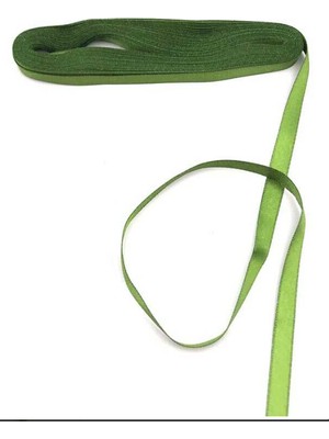 İpek Hobi 1 cm Çağla Yeşili Saten Kurdela 10 Metre Uzunluğunda