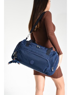 Unisex Kabin Boy Çapraz Askılı Omuz Çantası Seyehat Spor Çantası Hafif Klinkır Kumaş 40*25 cm
