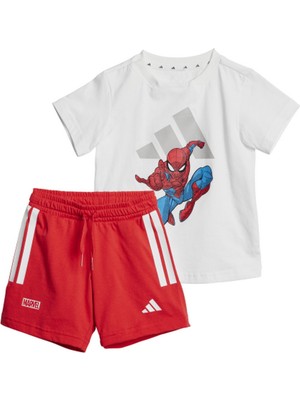 adidas JF3629 I Mrvl Sm T Set Bebek Eşofman Takımı