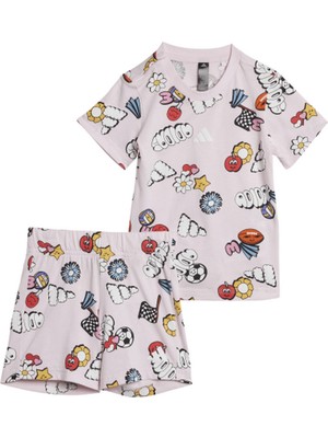 Adidas JI6235 I Fun Aop Set Bebek Eşofman Takımı
