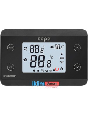 Copa Kablosuz Digital Oda Termostatı (Cp 300 S Set)