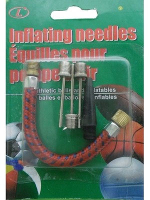 Ozcmax Ayak Pompası 5li Uç Set - Balon - Top Pompası Uç Seti