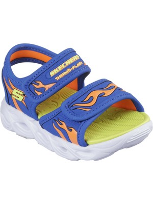 Skechers Thermo-Splash - Heat Tide Küçük Erkek Çocuk Mavi Erkek Çocuk Sandalet 400102N Blor