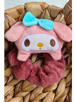 Nisan Kids Kuromi-Pompompurin-Cinnamoroll-My Melody Dev Boy Peluş Lastik 1 Adet