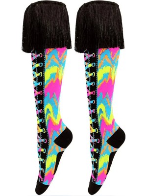 Madmia Rainbow Tie Dye Çorap