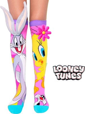 Madmia Tweety Bugs Bunny Çorap