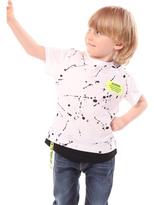 Toontoy Erkek Çocuk Baskılı Tişört