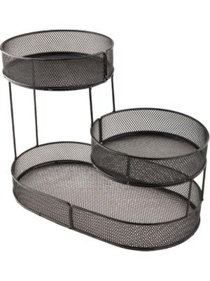 Meyve Sepet Kasesi 3 Katmanlı Sayacı Meyve Stand Tepsi Kase (Yurt Dışından)