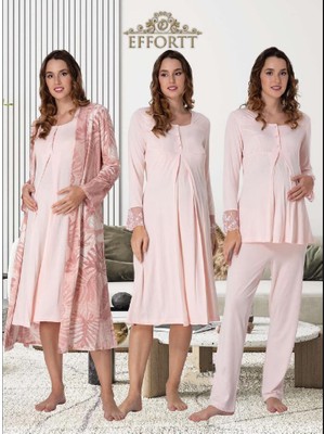 Effortt Dvina Effortt Dörtlü Lohusa Seti Pembe Xlarge - 9046