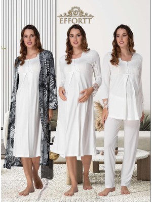 Effortt Dvina Effortt Dörtlü Lohusa Seti Ekru Large  - 9046