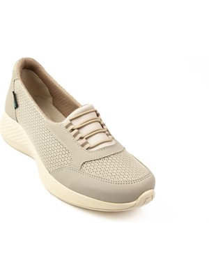 King Paolo 6600 Bej Günlük Kadın Ayakkabı