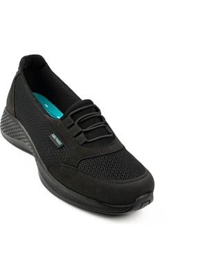 King Paolo 6600 Siyah Günlük Kadın Ayakkabı