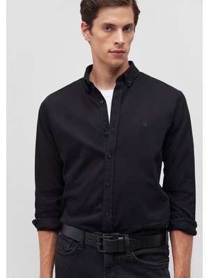 Mavi Siyah Gömlek0211192-900