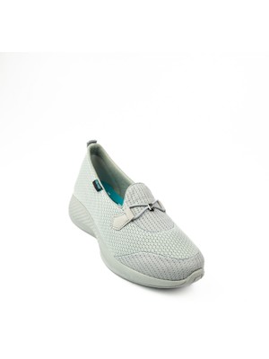 King Paolo 5034 Krakers Gri Fiyonklu Günlük Kadın Ayakkabı