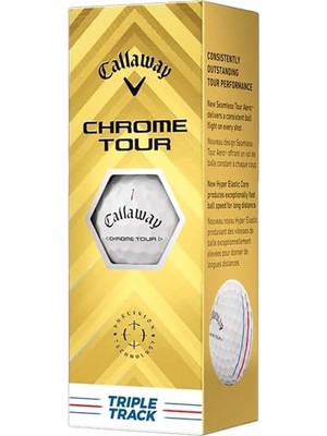 Callaway Bl Chrome Tour 24 Triple Track Golf Topu - 3lü