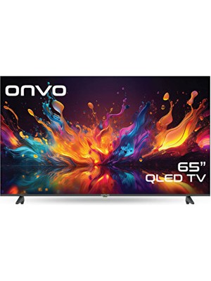 Onvo 65OVF9001UQ 65'' 165 Ekran Uydu Alıcılı 4K Ultra HD Smart Google QLED TV