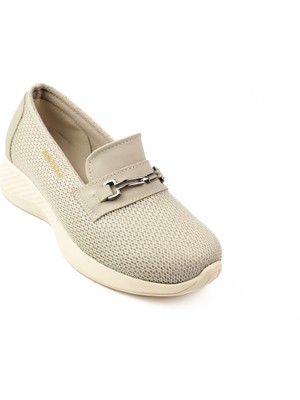King Paolo 5133 Bej Günlük Kadın Ayakkabı