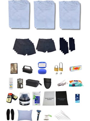 Mrc Tactical 6'lı Denizci Iskenderun Temel (Ihtiyaç) Acemi Asker Seti Bedelli Askerlik Malzemeleri