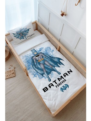 Tuğba Kuğu Montessori Nevresim Takımı (100 x 200) - Cartoon Serisi - Batman