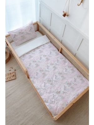 Tuğba Kuğu Montessori Nevresim Takımı (100 x 200) - Iconic Serisi - Unicorn Dream