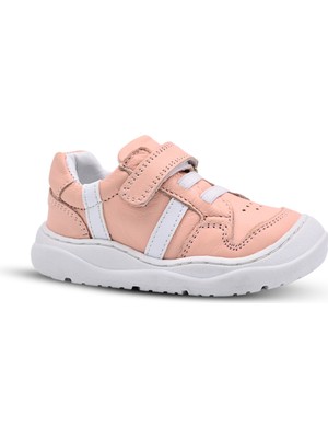Kids A More Toms Deri Kız Bebek Günlük Ayakkabı Pembe