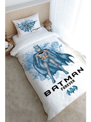 Tuğba Kuğu Tek Kişilik Nevresim Takımı (160X220) - Cartoon Serisi - Batman