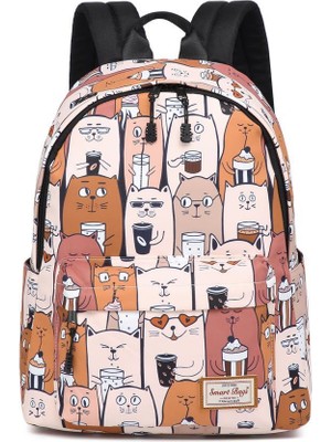 Smart Bags Printed Edition Uniseks Okul Sırt Çantası 3224