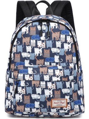 Smart Bags Printed Edition Uniseks Okul Sırt Çantası 3224