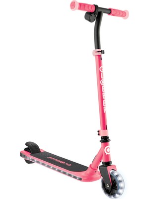 Globber One K E-Motion 6 - Işıklı Elektrikli Scooter - Mercan Pembesi