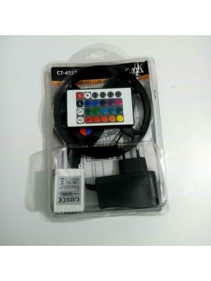 Cata Rgb Şerit LED Renkli Uzun Ömürlü ve Esnek Tasarım ile İç Mekan Aydınlatma