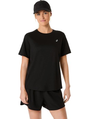 Asics Asics Core Ss Top Kadın Siyah Kısa Kollu Tshirt 2012D170-001