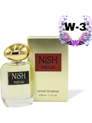 Nish Parfum W-3 Extrait De Parfum 50ML Floral