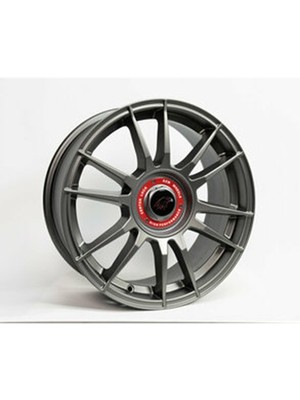 17 Inç 5X100 Oz Cappadocia Polo Egea Ibiza Uyumlu Gun Metal Jant Modeli Seat Fiat Volkswagen (