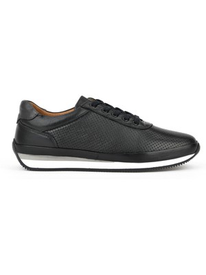 Ziya Erkek  Deri Sneaker 1511002Z063 Siyah