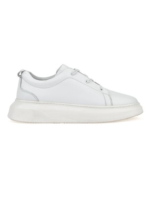 Ziya Erkek  Deri Sneaker 151987Z133 Beyaz