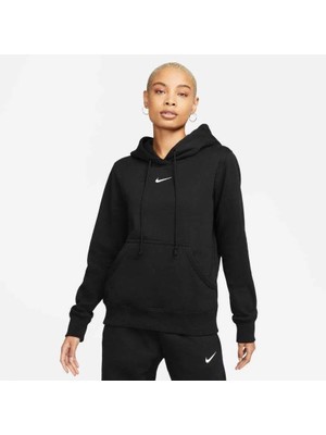 Nike DQ5872 010 Nsw Phoenix Fleece Po Hoodie Kadın Spor Sweatshirt