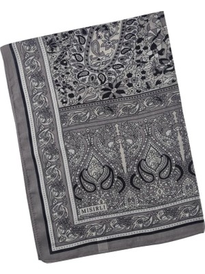 Mısırlı Eşarp Etnik Desenli Pamuklu Şal 75X190 cm