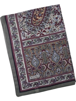 Mısırlı Eşarp Etnik Desenli Pamuklu Şal 75X190 cm